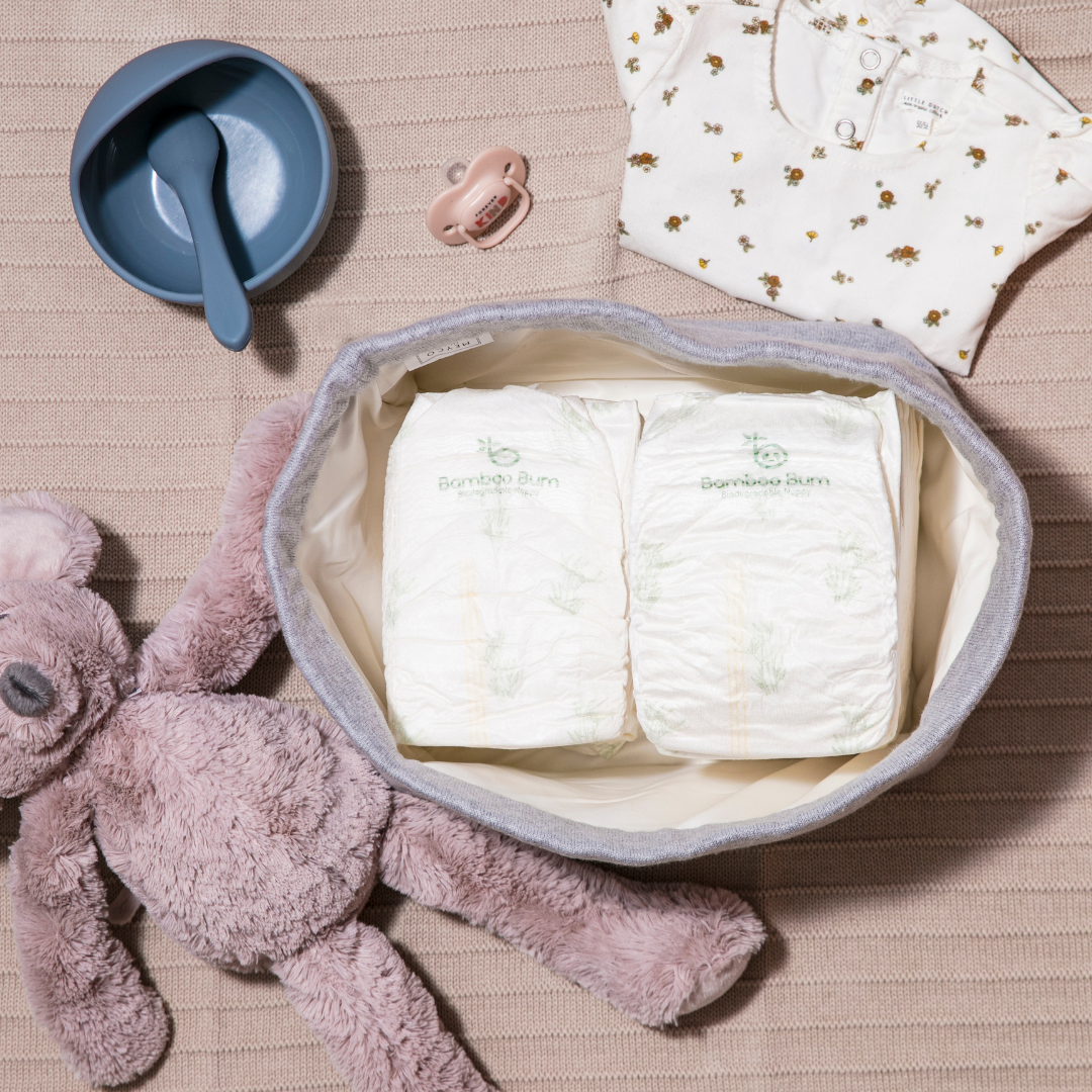 Eco-Luxe Bamboo Nappy Carton (Monthly Pack)
