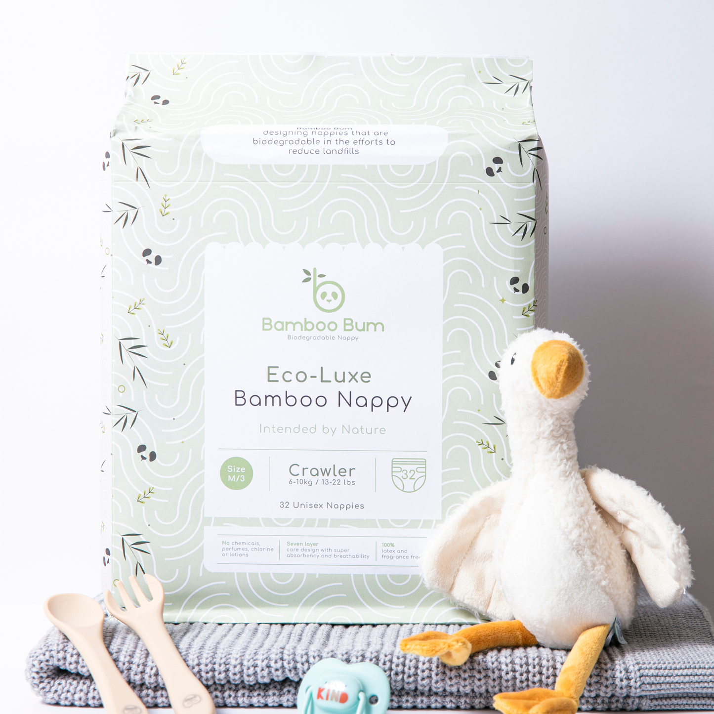 Eco-Luxe Bamboo Nappy