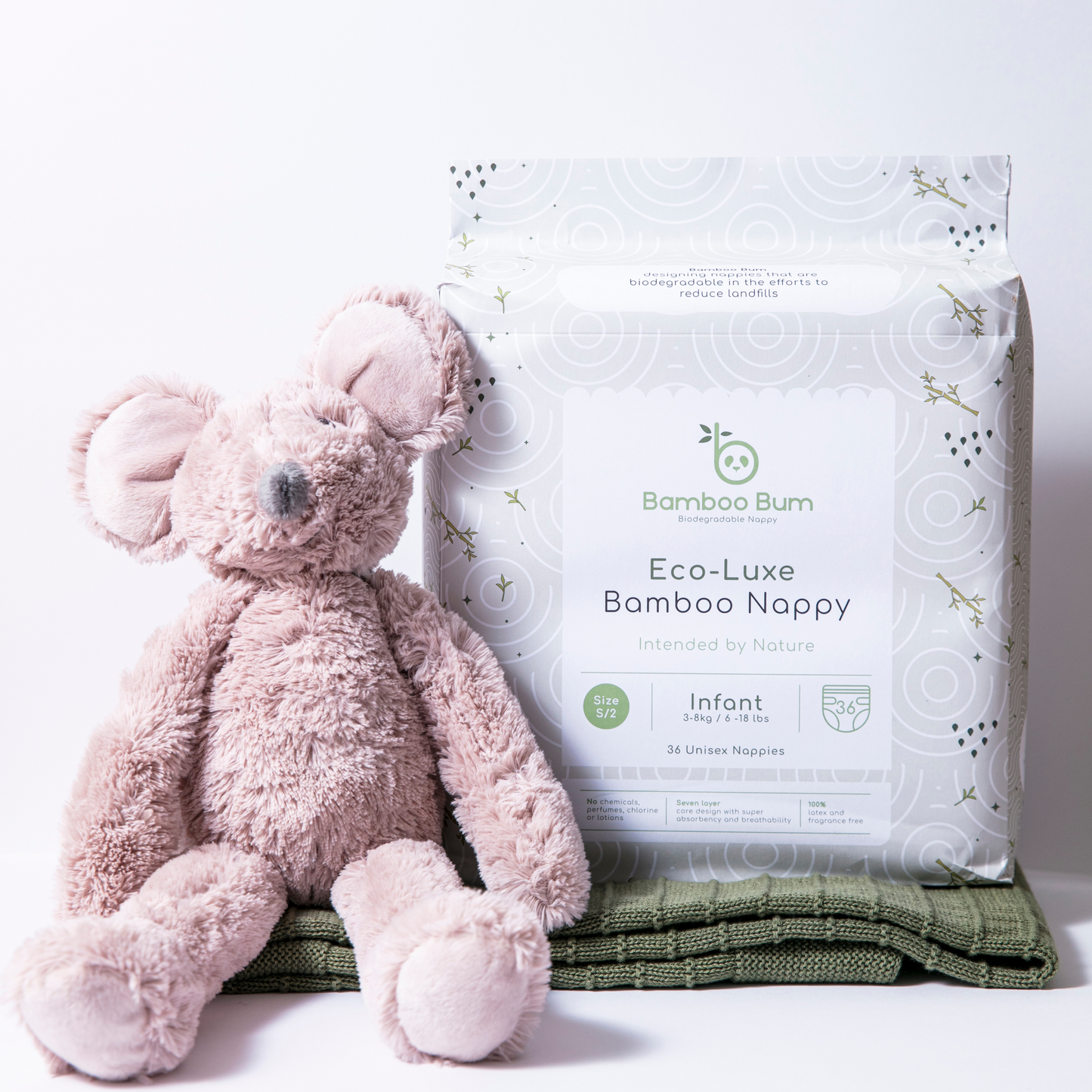 Eco-Luxe Bamboo Nappy